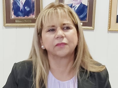 Isabel Bracho, jueza penal de Garantías d