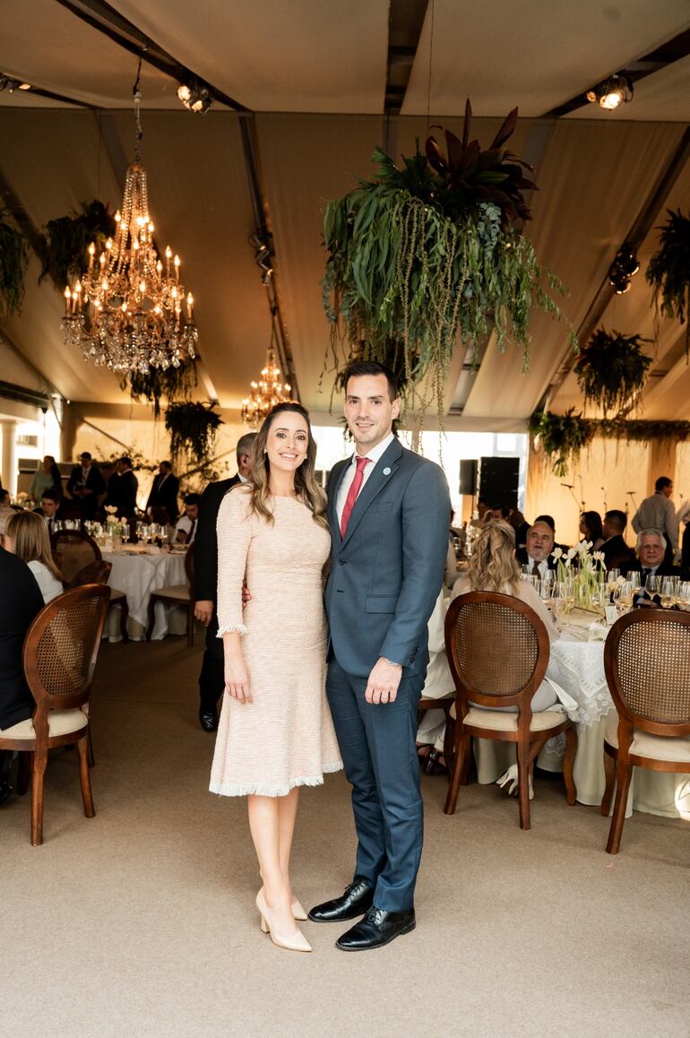 Adri Ocampos y César Verea.