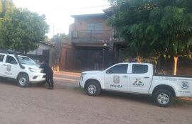 Delincuentes desvalijan una vivienda en San Lorenzo.