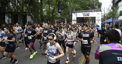 Corrida One More Run,Shopping Villamorra.hoy 26 de octubre del 2025.foto Pedro Gonzalez