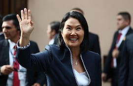 Keiko Fujimori, presidenta electa de Perú.