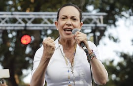 La líder opositora venezolana María Corina Machado.