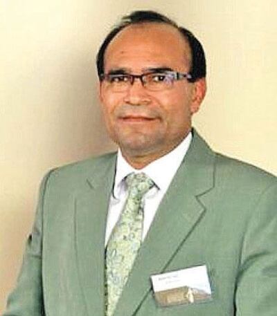 El Juez Penal de Garantías de Villarrica José Dolores Benítez, quien benefició con el arresto domiciliario al presunto abuelo abusador.