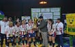 Limpio se consagró bicampeón del Nacional Femenino de Fútbol de Salón, en Bella Vista Sur, venciendo en la final a Santa Rosa del Aguaray.
