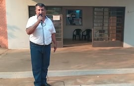 El imputado intendente Aldo Lezcano.