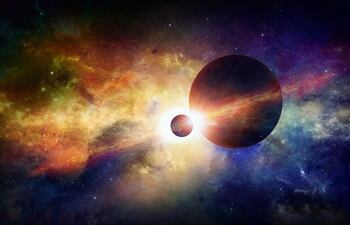 Planetas en el espacio, imagen ilustrativa.