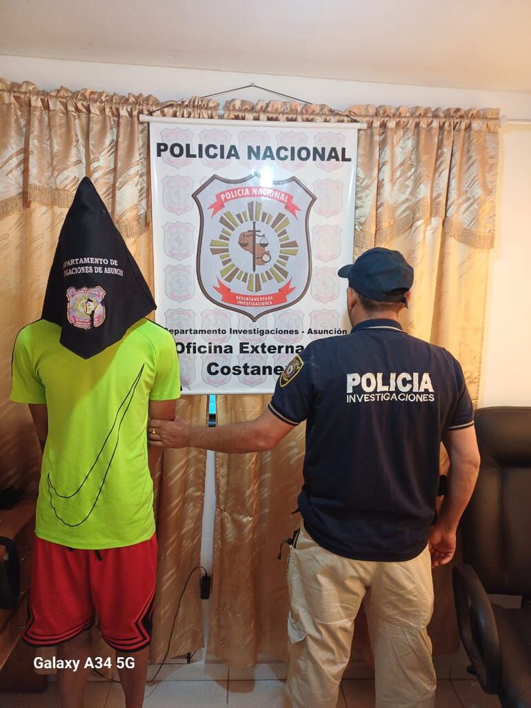 Fue detenido Josías Daniel Salgueiro Guerrero, de 18 años, presunto involucrado en el homicidio ocurrido en Trinidad.