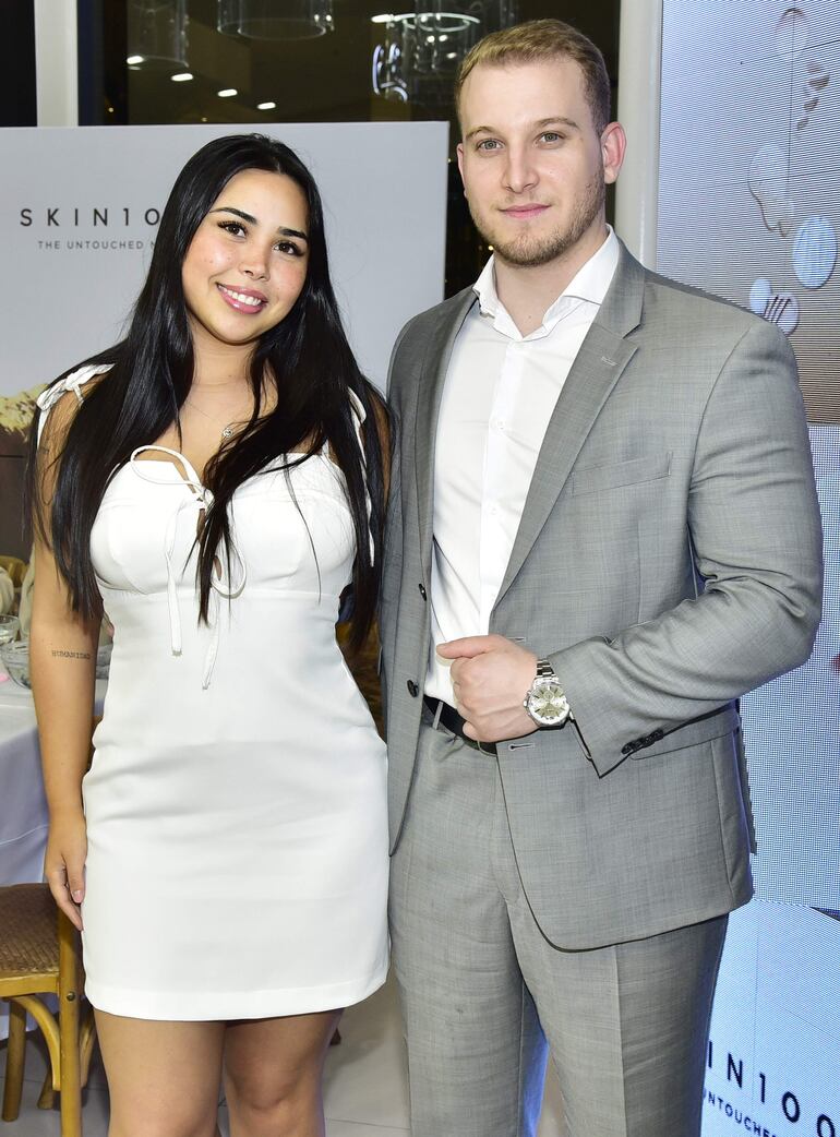 Gabriela Lezcano y Guilherme Ribeiro.