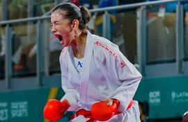 La paraguaya Yennifer Servín  (28 años) tuvo una buena performance en Chile pero no le alcanzó.