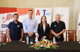 Lanzamiento en el CIT del torneo internacional ITF M25 Asunción, que arranca el lunes.