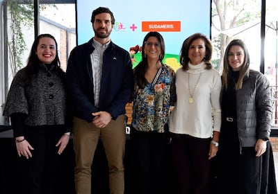 María Luisa Rosi, Albert da Costa, Magalí Cáceres, Techi Velilla y Gabriela Mendoza.