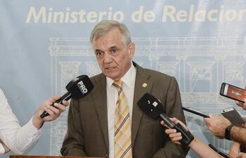 Fotografía de archivo: el ganadero Luis Villasanti estuvo al frente de la ARP y la Feprinco.