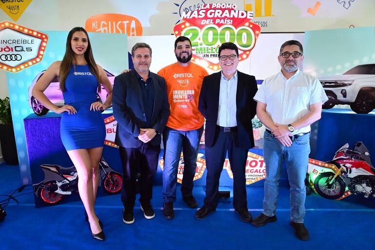 Walter Carciotto, Gabriel Ruiz, Gildo Cáceres y Randolph Aguilera.