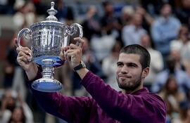Carlitos Alcaraz ganó su segundo US Open y el sexto Grand Slam de su carrera.