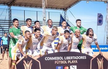Sportivo Luqueño tendrá un gran desafío en "semis", jugará contra el vigente campeón de la Libertadores de fútbol playa.