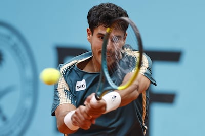 Daniel Vallejo, tenista paraguayo.