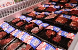 Carne paraguaya disponible en mercados de Taiwán.