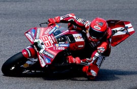 Marc Márquez, de Ducati, ganador de la carrera sprint del GP de Alemania de MotoGP.