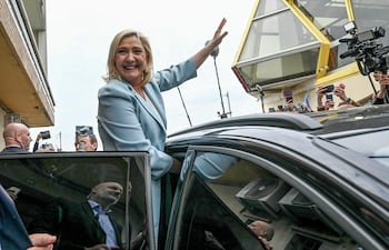 Marine Le Pen, líder de la ultraderecha francesa