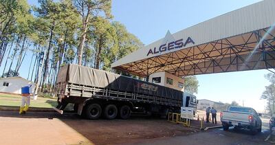 La carga incautada está depositada en la terminal de cargas Algesa, en Ciudad del Este.