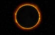 Eclipse solar total, imagen ilustrativa.