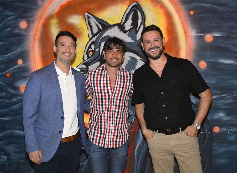 Manuel Aguayo, José Sartorio y Juan Ayala Haedo.