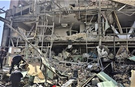 Centro de Investigación de Láser y Plasma de la Universidad Shahid Beheshti, destruido en ataque israelí-estadounidense el 3 de abril, en el norte de Teherán.