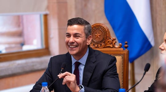 Santiago Peña, presidente de la República.