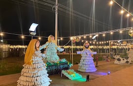 La ecopesebre de Isla Pucú es admirada por los turistas.