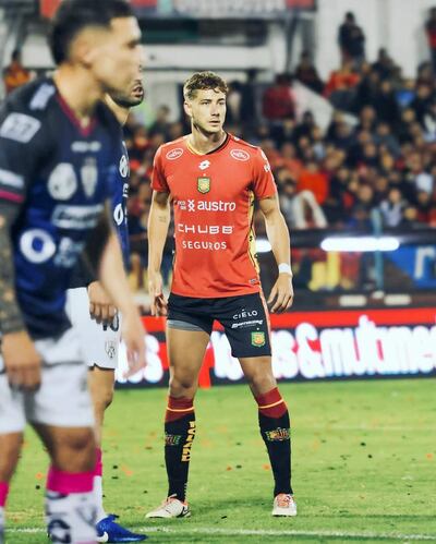 Ignacio Bailone (20/01/1994) retornó a Nacional luego de militar en el ecuatoriano Deportivo Cuenca.