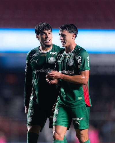 Gustavo Gómez y Ramón Sosa, titulares en Palmeiras contra el Remo.