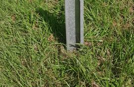 Las imágenes corresponden a la zona de las barandas que fueron hurtadas, ubicada en la ruta que une la ciudad de Santa María con Santa Rosa.