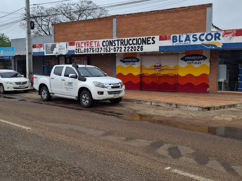 Comercio clausurado en Ayolas por supuesta evasión fiscal.