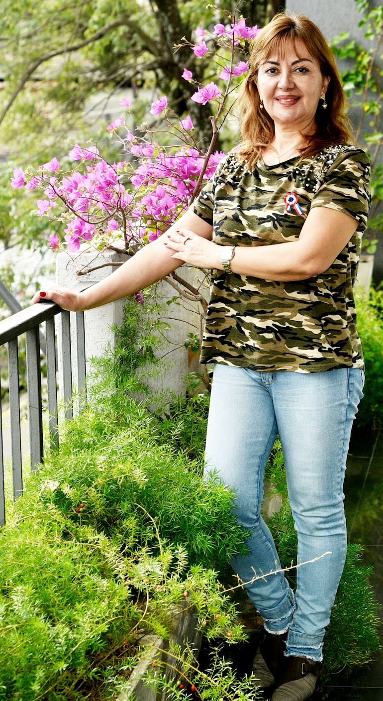 María Esperanza Ortiz Maidana.