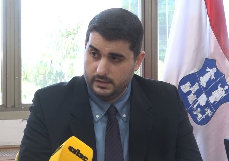 Víctor Rivas, director de Hacienda de la Municipalidad de Asunción.