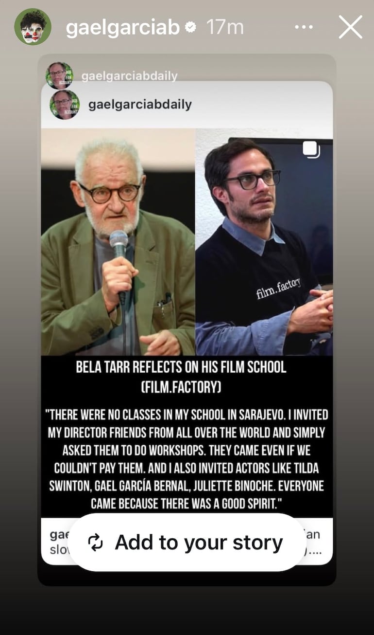 Béla Tarr habla sobre Film.Factory, la academia de cine que creó en Sarajevo