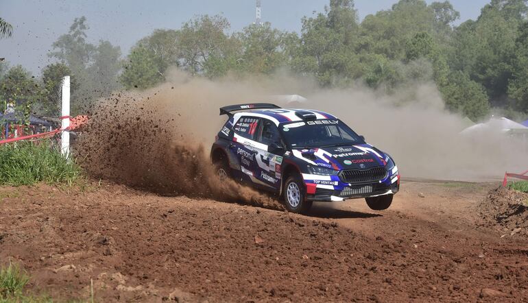 Migue Zaldívar hará su debut mundialista en Letonia, con un Skoda Faria RS Rally2.