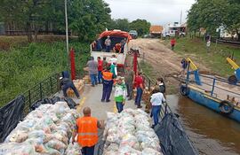 La única asistencia de la SEN a estos pobladores fue el pasado 7 de abril con 22 kilos de alimentos a cada familia.