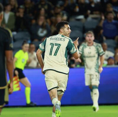 Cristhian Paredes registró el gol de la victoria de Portland Timbers con golpe de cabeza.