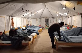 Los albergues de la Secretaría de Emergencia Nacional en Asunción recibieron a casi 70 personas anoche.