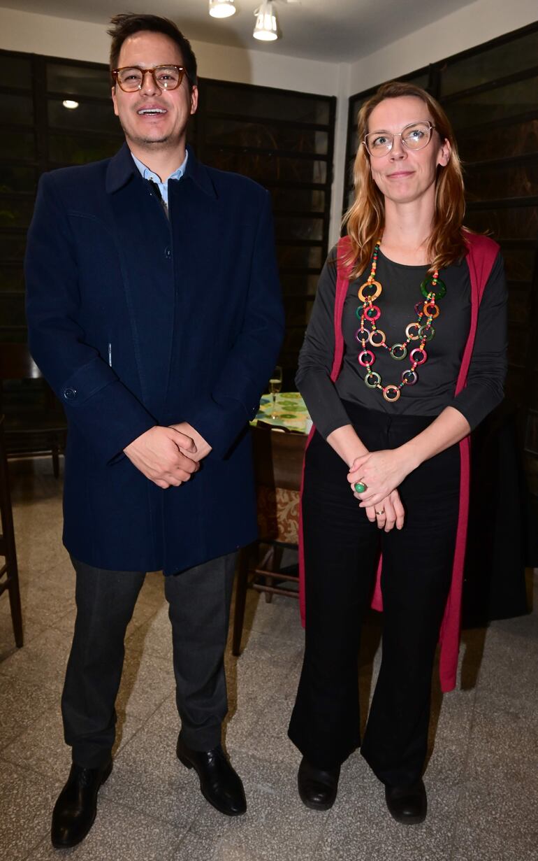 Federico Mora y Judith Brauner.