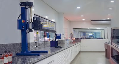 Laboratorio de Control de Calidad y Desarrollo.