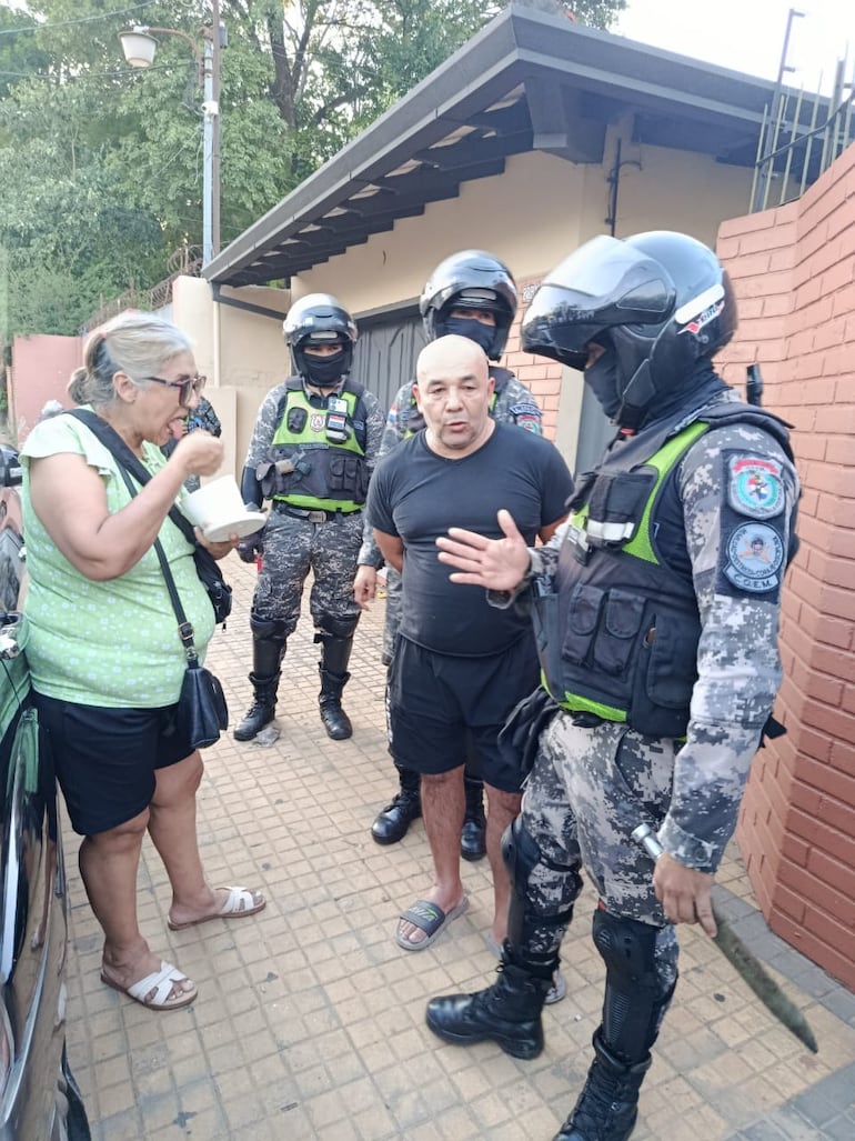 Ramón César Romero Franco, de 61 años, fue aprehendido tras un operativo policial.