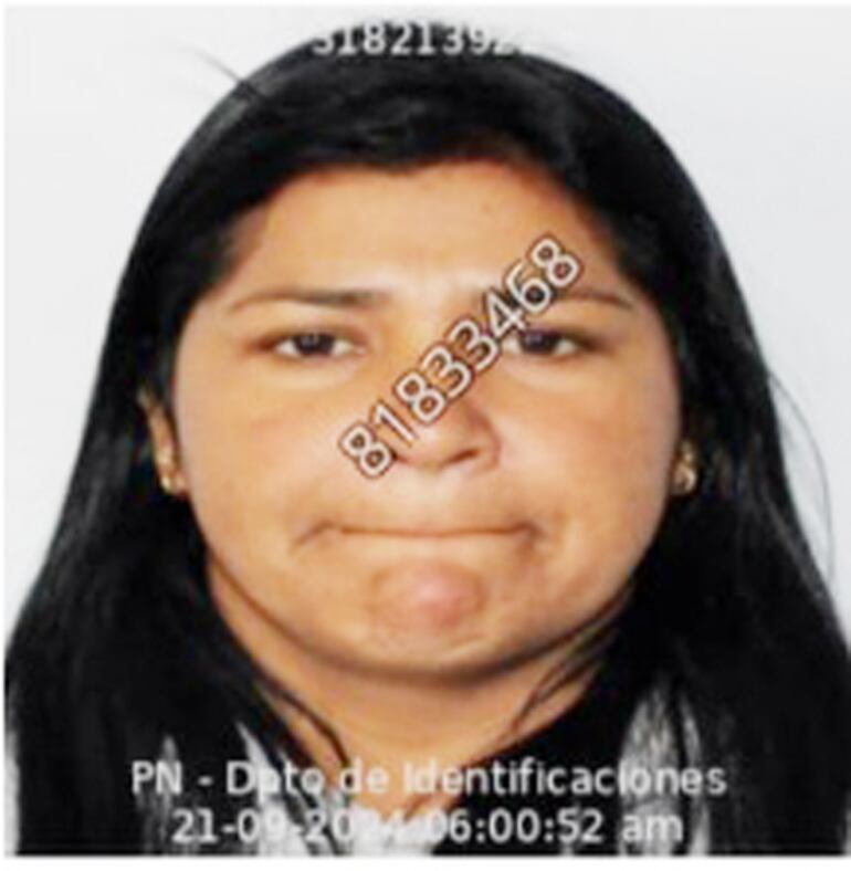 Carolina Benítez Vallejos, asesinada con al menos 37 puñaladas.