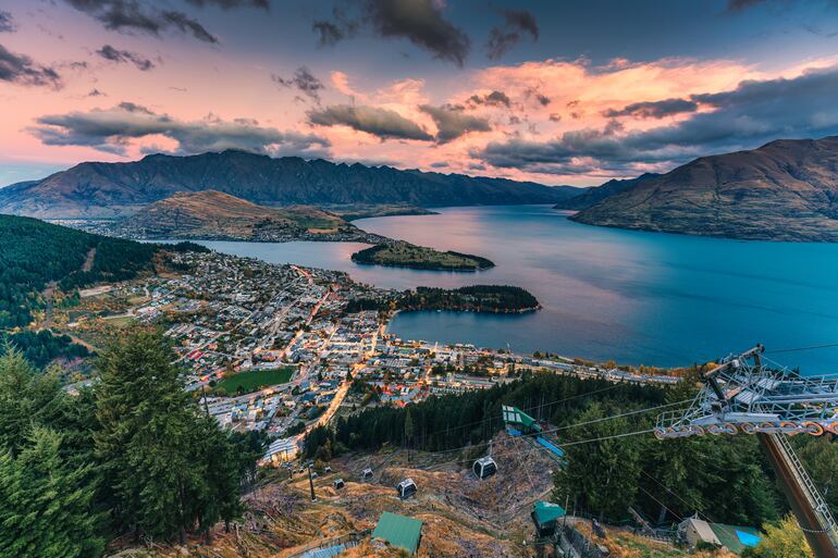 Queenstown, Nueva Zelanda.