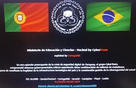 El Sistema Integrado de Gestión del MEC, fue hackeado en horas de la mañana.