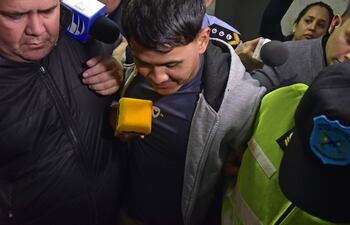 Aldo Styven Pereira Saucedo, acusado por supuestos abusos ocurridos el año pasado en el Parque Guasú Metropolitano y en Luque.