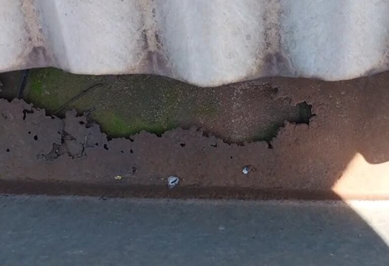 Museo Memoria Viva requiere urgente reparación de canaletas de Patrimonio Histórico encarnaceno.