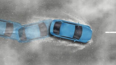 Piden extremar cuidados ante el riesgo de hidroplaneo. Imagen de referencia.