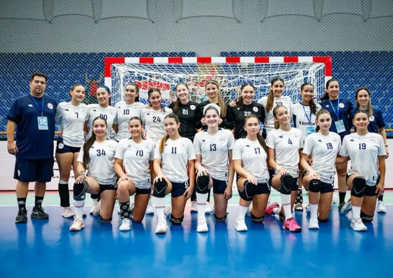 La cadetes de la representación paraguaya en el Mundial de Marruecos, que consiguió dos triunfos y está en el Top 10.
